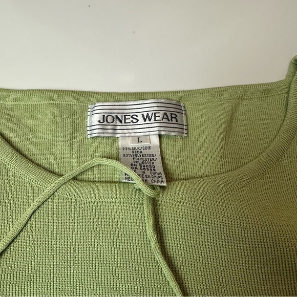 Vintage Jones Ware Silk short sleeved crewneck top - Picture 8 of 8